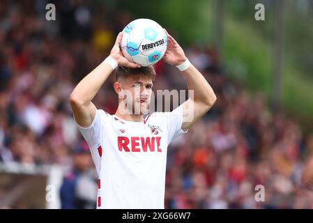 Jan Thielmann (Köln) Sportfreunde Siegen vs. 1. FC Köln, Fussball, Testspiel, 06.07.2024 Foto: Rene Weiss/Eibner Stockfoto