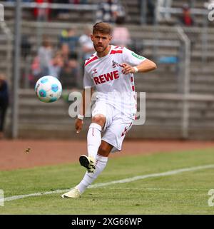 Jan Thielmann (Köln) Sportfreunde Siegen vs. 1. FC Köln, Fussball, Testspiel, 06.07.2024 Foto: Rene Weiss/Eibner Stockfoto