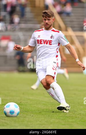 Jan Thielmann (Köln) Sportfreunde Siegen vs. 1. FC Köln, Fussball, Testspiel, 06.07.2024 Foto: Rene Weiss/Eibner Stockfoto