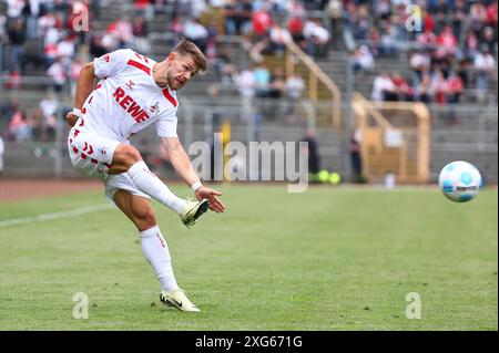 Jan Thielmann (Köln) Sportfreunde Siegen vs. 1. FC Köln, Fussball, Testspiel, 06.07.2024 Foto: Rene Weiss/Eibner Stockfoto