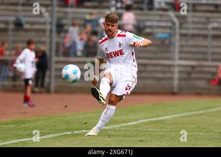 Jan Thielmann (Köln) Sportfreunde Siegen vs. 1. FC Köln, Fussball, Testspiel, 06.07.2024 Foto: Rene Weiss/Eibner Stockfoto