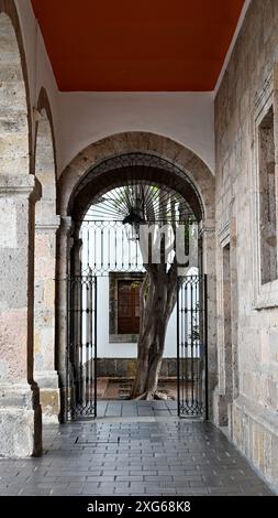 GUADALAJARA, JALISCO, MEXIKO: Eröffnung 1810 Museo Cabañas (Cabanas-Museum), a/k/a Hospicio Cabañas (Cabanas-Hospiz). Stockfoto