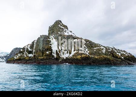 Point Wild, Elephant Island, Antarktis, Donnerstag, 23. November, 2023. Foto: David Rowland / One-Image.com Stockfoto