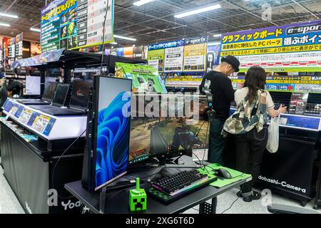 Yodobashi Umeda Multimedia Store in Osaka, Japan Stockfoto