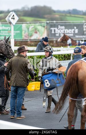 Zweites Rennen in Wincanton am 8. Januar 2022 Stockfoto