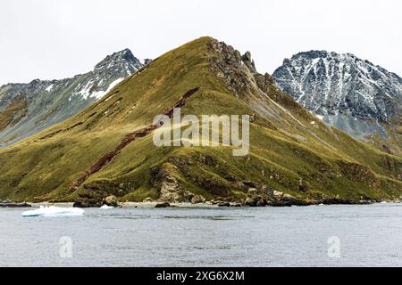 Drygalski Fjord, Südgeorgien, Sonntag, 26. November 2023. Foto: David Rowland / One-Image.com Stockfoto