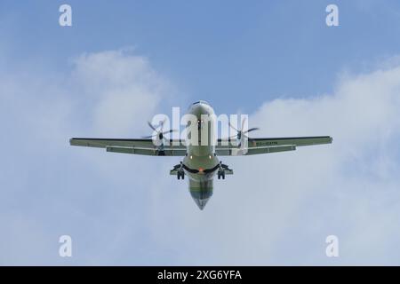 Aer Lingus ATR72-600 am internationalen Flughafen Manchester Stockfoto