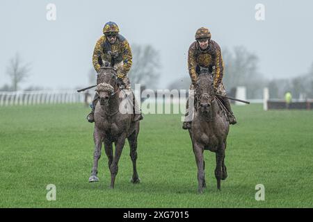 Wincanton Races, Sechstes Rennen, 8. Januar 2022 Stockfoto