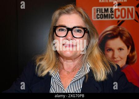 Kate Mulgrow auf der German Film Comic Con Babelsberg im Filmpark Babelsberg. Potsdam, 06.07.2024 Stockfoto