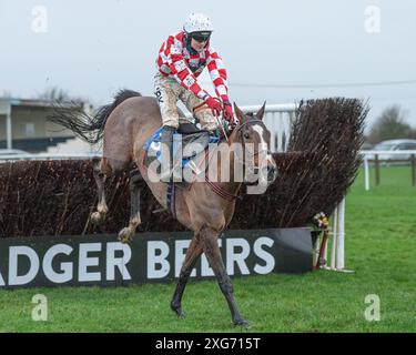 Siebtes Rennen in Wincanton, 8. Januar 2022 Stockfoto