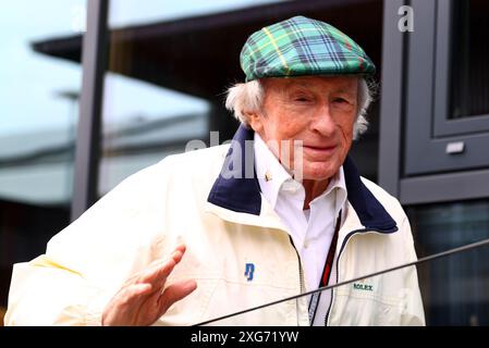 Silverstone, Großbritannien. Juli 2024. Jackie Stewart (GBR). Formel-1-Weltmeisterschaft, Rd 12, großer Preis von Großbritannien, Sonntag, 7. Juli 2024. Silverstone, England. Quelle: James Moy/Alamy Live News Stockfoto