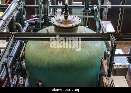 Hinter den Kulissen Diergaarde Blijdorp Zoo: Hinter den Kulissen des Aquariums. Rotterdam, Niederlande. Rotterdam Diergaarde Blijdorp Zuid-Holland Nederland Copyright: XGuidoxKoppesxPhotox Stockfoto