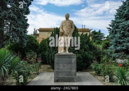 Gori, Georgien - 3. Juli 2024: Das Joseph Stalin Museum, das dem Leben von Joseph Stalin gewidmet ist, befindet sich in Gori, Georgien. Stockfoto