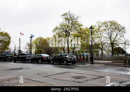 Commune Street West am Grand Quay in Montreal, Quebec, Kanada Stockfoto