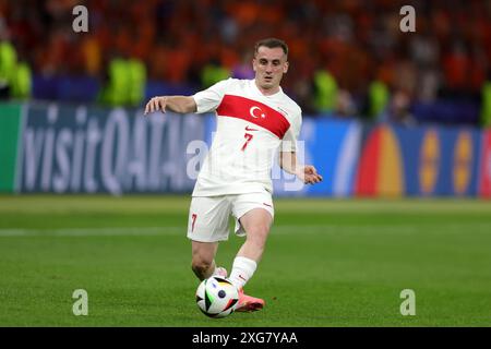 BERLIN, DEUTSCHLAND - 06. JULI: Kerem AktŸrkoglu aus Turkiye beim Viertelfinale der UEFA EURO 2024 zwischen den Niederlanden und TŸrkiye im Olympiastadion am 06. Juli 2024 in Berlin. )© diebilderwelt / Alamy Stock Stockfoto