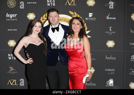 Amber Doig-Thorne nimmt an den National Film Awards in der Porchester Hall in London Teil. Stockfoto