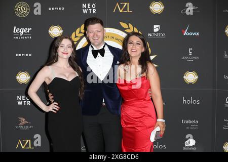 Amber Doig-Thorne nimmt an den National Film Awards in der Porchester Hall in London Teil. Stockfoto