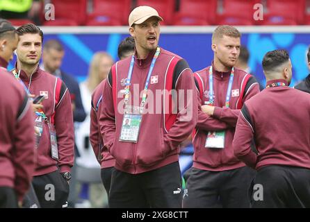 Düsseldorf, Deutschland. Juli 2024. firo : 06.07.2024, Fußball: UEFA EURO 2024, EM, Europameisterschaft 2024, Viertelfinale, Finale 1/4, M48, Match 48, eng, England - SUI, Schweiz Gregor Kobel Torhüter der Schweiz Credit: dpa/Alamy Live News Stockfoto