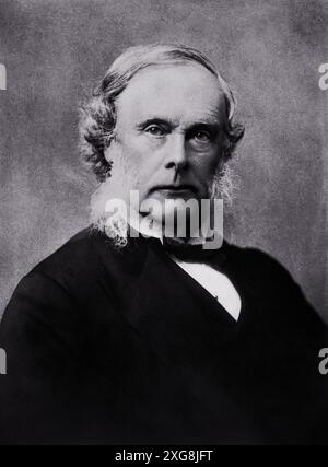 Ein formelles Porträt von Sir Joseph Lister, Baron Lister, einem Pionier in der antiseptischen Chirurgie Stockfoto