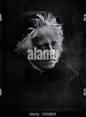 A Portrait of Sir John Herschel von Julia Margaret Cameron aus dem Jahr 1867 Stockfoto