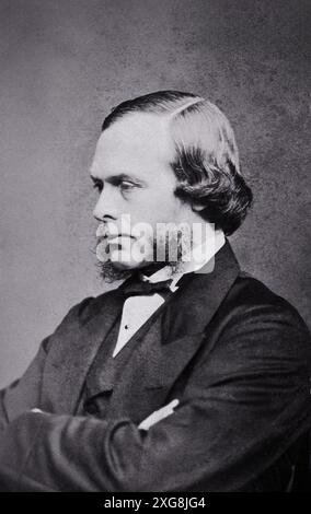 Porträt von Sir Joseph Lister, Baron Lister, englischer Chirurg und Pionier der antiseptischen Chirurgie Stockfoto