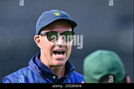 Edgbaston, Birmingham, Großbritannien. Juli 2024. World Championship of Legends T20 Cricket League, England Champions gegen Pakistan Champions; Kevin Pietersen aus England Credit: Action Plus Sports/Alamy Live News Stockfoto