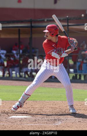 Clearwater FL USA; FCL Phillies ernannte den Schläger Gabriel Rincones Jr. (27) bei einem MiLB Florida Complex Spiel gegen die FCL Yankees am Juli Stockfoto