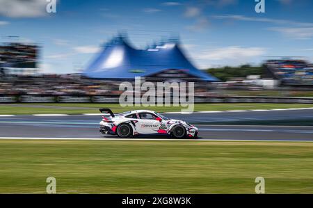 Silverstone, Großbritannien. Juli 2024. #36 James Wallis (UK, JTR), Porsche Mobil 1 Supercup auf dem Silverstone Circuit am 7. Juli 2024 in Silverstone, Großbritannien. (Foto von HOCH ZWEI) Credit: dpa/Alamy Live News Stockfoto