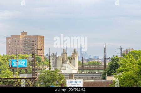 Städtische bronx-Landschaft Stockfoto