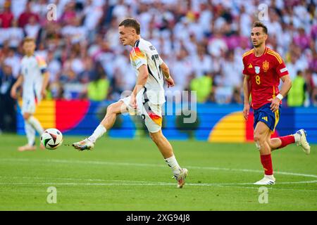 Florian Wirtz, Nr. 17 DFB im Viertelfinalspiel DEUTSCHLAND, Spanien. , . Am 5. Juli 2024 in Stuttgart. Fotograf: ddp Images/STAR-Images Credit: ddp Media GmbH/Alamy Live News Stockfoto