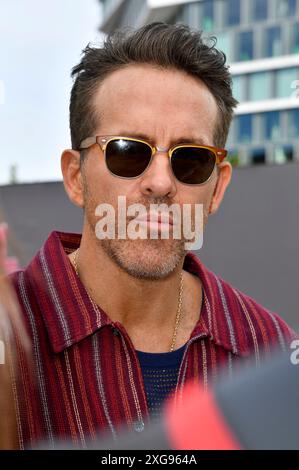 Ryan Reynolds beim Fan-Screening des Kinofilms 'Deadpool & Wolverine' im UCI Luxe am Uber Platz. Berlin, 07.07.2024 Stockfoto
