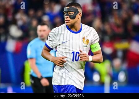 Kylian MBAPPE aus Frankreich während der UEFA Euro 2024, dem Viertelfinalspiel zwischen Portugal und Frankreich am 5. Juli 2024 im Volksparkstadion in Hamburg Stockfoto