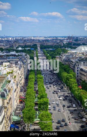 Arc de Triomphe Stockfoto