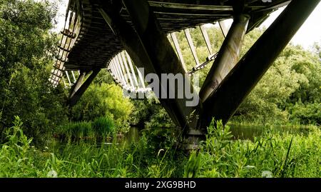 Die Living Bridge, Campus der Universität Limerick Stockfoto