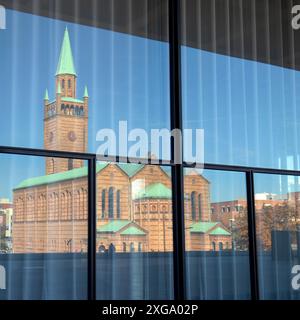 Neue Nationalgalerie in Berlin, Deutschland neue Nationalgalerie in Berlin Stockfoto