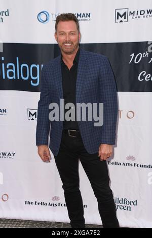 Beverly Hills, CA USA – 17. Mai 2023: Eric Martsolf nimmt an der 10. Jahrestagsfeier von Dance and Dialogue Teil. Stockfoto