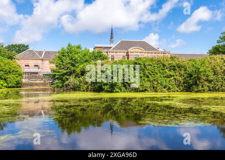 Landschaft des Palastgartens, Paleistuin, in den Haag, Niederlande Stockfoto