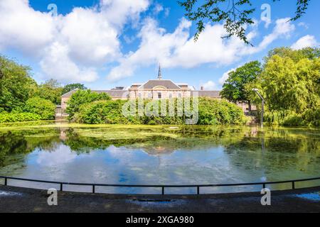 Landschaft des Palastgartens, Paleistuin, in den Haag, Niederlande Stockfoto