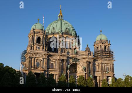 Der Berliner Dom in Berlin. Evangelische Oberpfarrei und Stiftskirche. Stockfoto