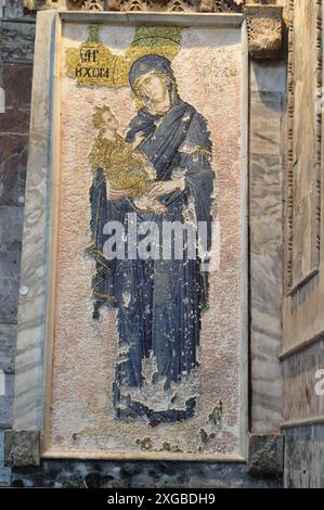 Türkei, Istanbul, historisches Zentrum, das von der UNESCO zum Weltkulturerbe erklärt wurde, ehemalige byzantinische Kirche von Kariye Camii Chora, die in ein Museum umgewandelt wurde Stockfoto