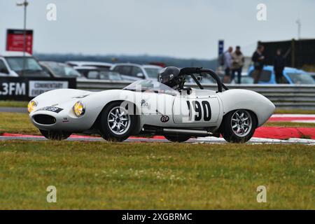 Malcolm Shaw, Ginetta G4 S2, eine Veranstaltung mit zwei unterschiedlichen Kategorien, HRDC Dunlop Allstars für Sport-, GT- und Touring-Fahrzeuge vor 1966. Das Allstars r Stockfoto