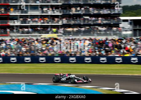 Silverstone (Towcester), Großbritannien, 07. Juli 2024, Nico Hulkenberg während des Großen Preises von Großbritannien Credit: Christopher Neve/Alamy Live News Stockfoto