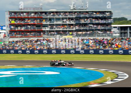 Silverstone (Towcester), Großbritannien, 07. Juli 2024, Kevin Magnussen während des Großen Preises von Großbritannien Credit: Christopher Neve/Alamy Live News Stockfoto