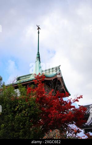 Kyoto, Japan - 20. November 2023; Laub im Herbst um den Yasaka-Schrein Stockfoto