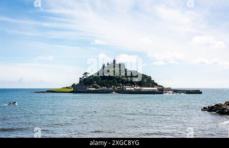 St Michael's Mount, Cornwall, großbritannien Stockfoto