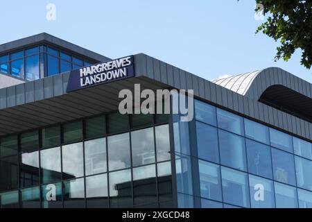 Bristol Büros des Finanzdienstleistungsunternehmens Hargreaves Lansdown. Stockfoto