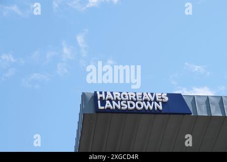 Bristol Büros des Finanzdienstleistungsunternehmens Hargreaves Lansdown. Stockfoto