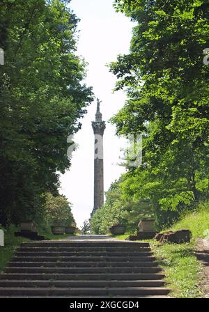 Brock's Monument, Niagarafälle, ON Stockfoto