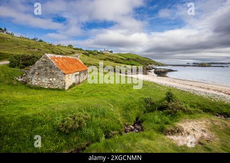 Talmine Beach in der Tongue Bay, Sutherland, Nord-Schottland Stockfoto