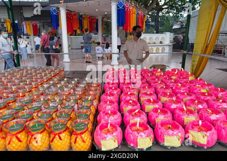 Buddist Maha Vihara, Brickfields Stockfoto